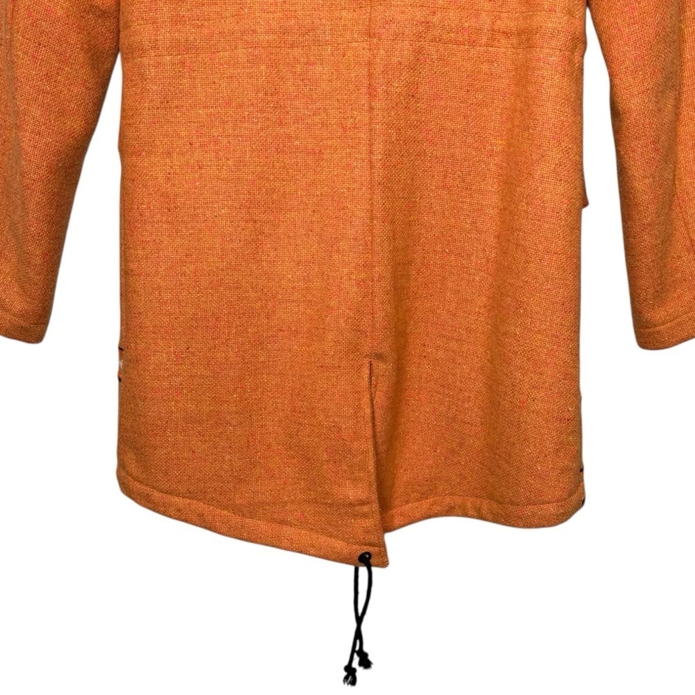 Tasi Malibu Aztec Southwestern Wool Faux Fur Lined Women’s Hooded Coat Sz S - Picture 13 of 14